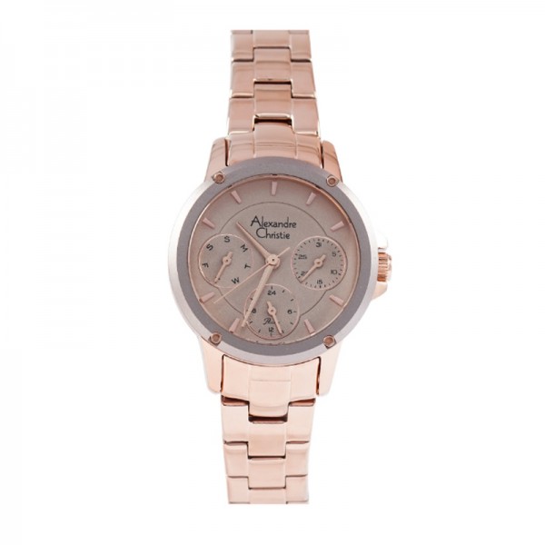 Alexandre Christie AC 2A16 Rosegold Grey BFBRGLG